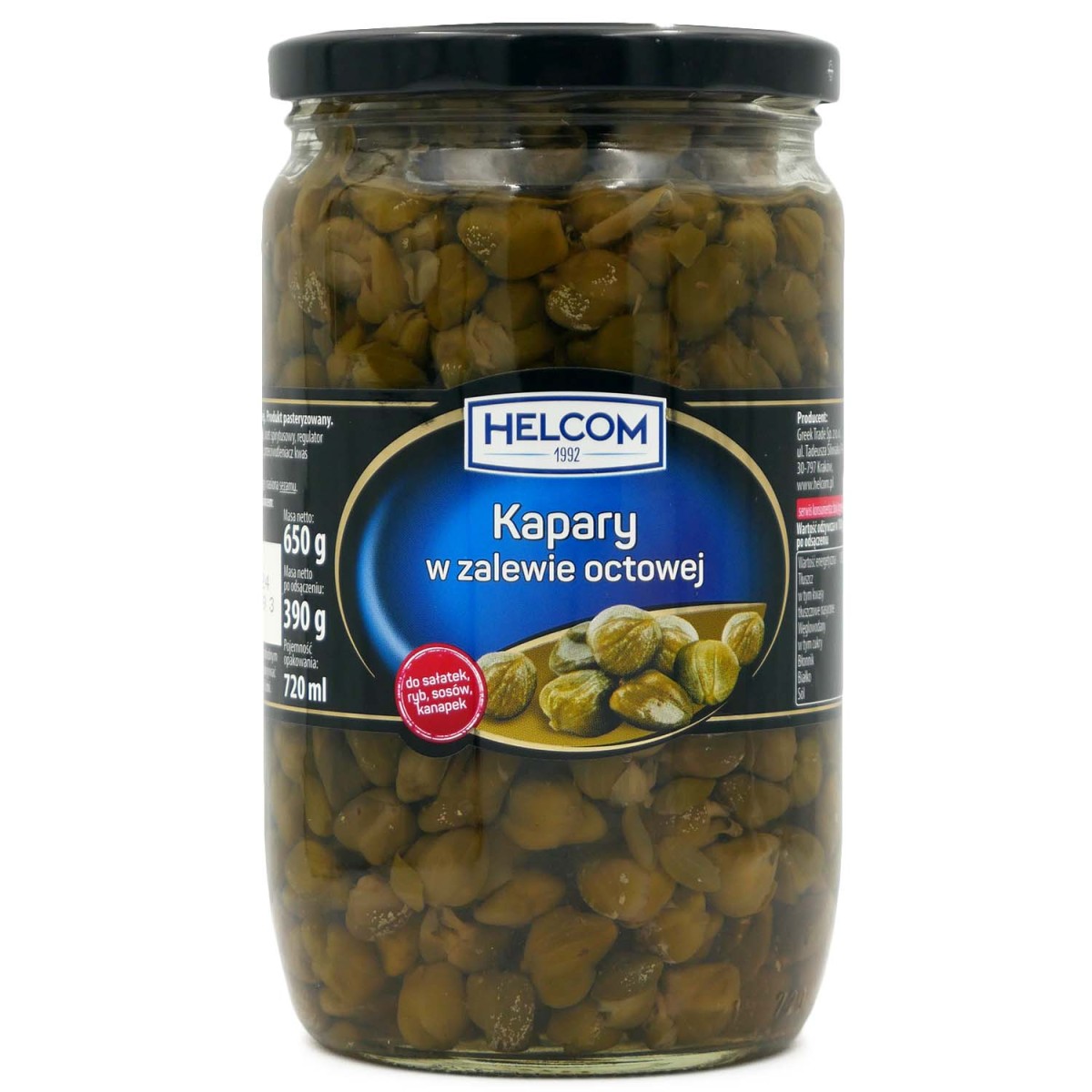 Kapary w zalewie octowej 720ml